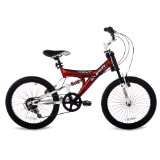 Kent Super 20 Boys Bike (20-Inch Wheels), Red/Black/White