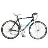 Tour De France Packleader Elite Road Bike (Black/Blue, 700C X 55 cm)