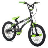 X-Games FS-18 Boys Bike (18-Inch Wheels), Black/Green