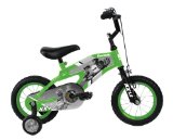 Kawasaki Monocoque Kid’s Bike, 12 inch Wheels, 8 inch Frame, Boy’s Bike, Green