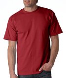 Gildan Adult Ultra Cotton T-Shirt, Style# 2000, 5XL, Cardinal