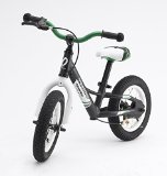 Tykesbykes Balance Bike – 12″ Wheel, Black