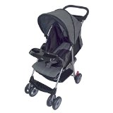 AmorosO Convenient Baby Stroller, Black