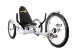 Mobo Triton Pro Ultimate Three Wheeled Cruiser, Silver, 20-Inch