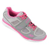 Giro Whynd Shoes – Women’s Silver/Rhodamine Red, 41.0