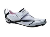 Shimano 2014 Men’s Elite Multi-Sport/Triathlon Cycling Shoes – SH-TR60 (White/Black – 45.5)