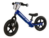 Strider 12 Sport No-Pedal Balance Bike, Redline Pushboss Blue