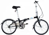 Ford Taurus 1.0 20 Inch Single Speed Folding Bicycle 11 Black