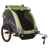 Burley Design D’Lite Child Bike Trailer, Green