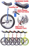 18 inch Wheel Unicycle Blue