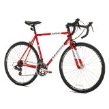 Giordano Libero Acciao Road Bike, Medium/56cm, Red