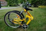 Columba 26″ Alloy Folding Bike W. Shimano 18 Speed Yellow (RJ26A_Yel)