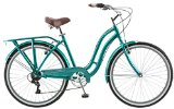 Schwinn S3067WM Women’s Laurel 7 Speed Cruiser Bike, 26-Inch, Green