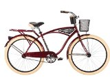 Huffy Bicycle Company Men’s Deluxe Cruiser Bike, 26″/Large