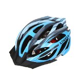 Lixada Bicycle Helmet Mtb/Road Bike Helmets Cycling Mountain Racing, Men Women Keep Safety, Adult Child Kids, with 21 Vents Adjustable Ultralight Integrally-molded, Color Blue