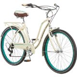 26″ Schwinn Fairhaven Women’s 7-speed Cruiser Bike, Cream