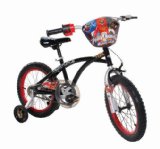 Power Rangers Boy’s 16-Inch Mega Force Bike, Black and Red