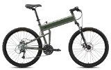 Montague Paratrooper 18″ Matte Cammy Green 24 Speed Folding Mountain Bike