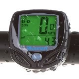 Wireless Bike Computer, Blusmart Waterproof LCD Bicycle Odometer Multi Function Speedometer with LCD Backlight