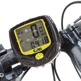 TT-life® Multi Functions Wireless Cyclocomputer, Waterproof Cycling Bike Odometer Bycicle Speedometer