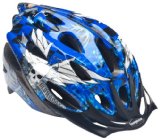 Mongoose Youth Thrasher Helmet, Blue Skulls