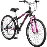 26″ Schwinn Sidewinder Women’s Mountain Bike, Matte Black/Pink