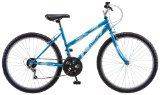 Pacific Women’s Stratus Mountain Bike, Blue, 26-Inch