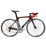 BEIOU® 2016 700C Road Bike T800 Carbon Fiber Shimano 105 5800 11S Racing Bicycle Wind Breaking 8.3kg CB013A (520mm)