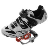 Venzo Road Bike For Shimano SPD SL Look Cycling Bicycle Shoes & Sealed Pedals 46