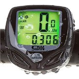 Bestgoo® Wireless Waterproof LCD Bike Computer Odometer Speedometer with Multi Function and LCD Backlight